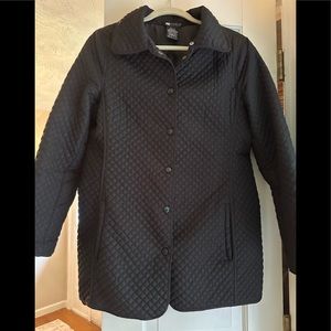 Carole Little size M lightweight quilted coat/raincoat. ( no hood)